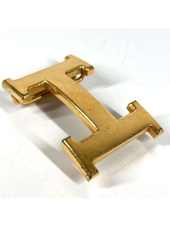 Hermes Buckle Belt Only Metal Gold main image 6